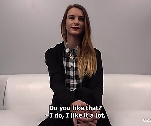 Inked Beauty from Czech DoggyStyled on CouchReport this video