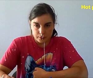 Кольцо в носу индусское, нос есть, кольцо в носу девушки
