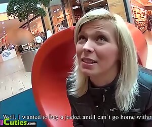 MallCuties - young amateur czech girls fucking on public