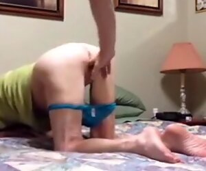 Skinny wife Nicole fucked in both holes