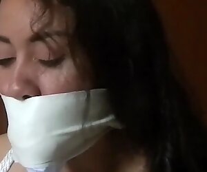 Tape gagged indian, couple tape gagged, tape gagged chinese