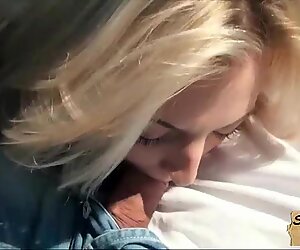 Czech babe fucked in car Katy Rose.3