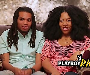 Amateur couples gather in big Playboy mansion and get off while having group sex