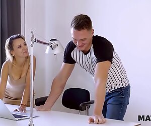 Blonde Mature Has Pussy Filled With Mans Cock Instead Of Paying