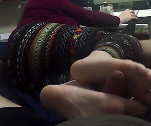 Geruch hj, Oma Füße, Amateur Handjob