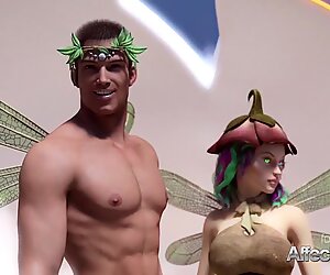 Big tits Faerie Sluts Are Hungry For Cock