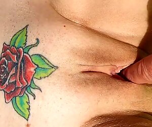 My wife in the hotel